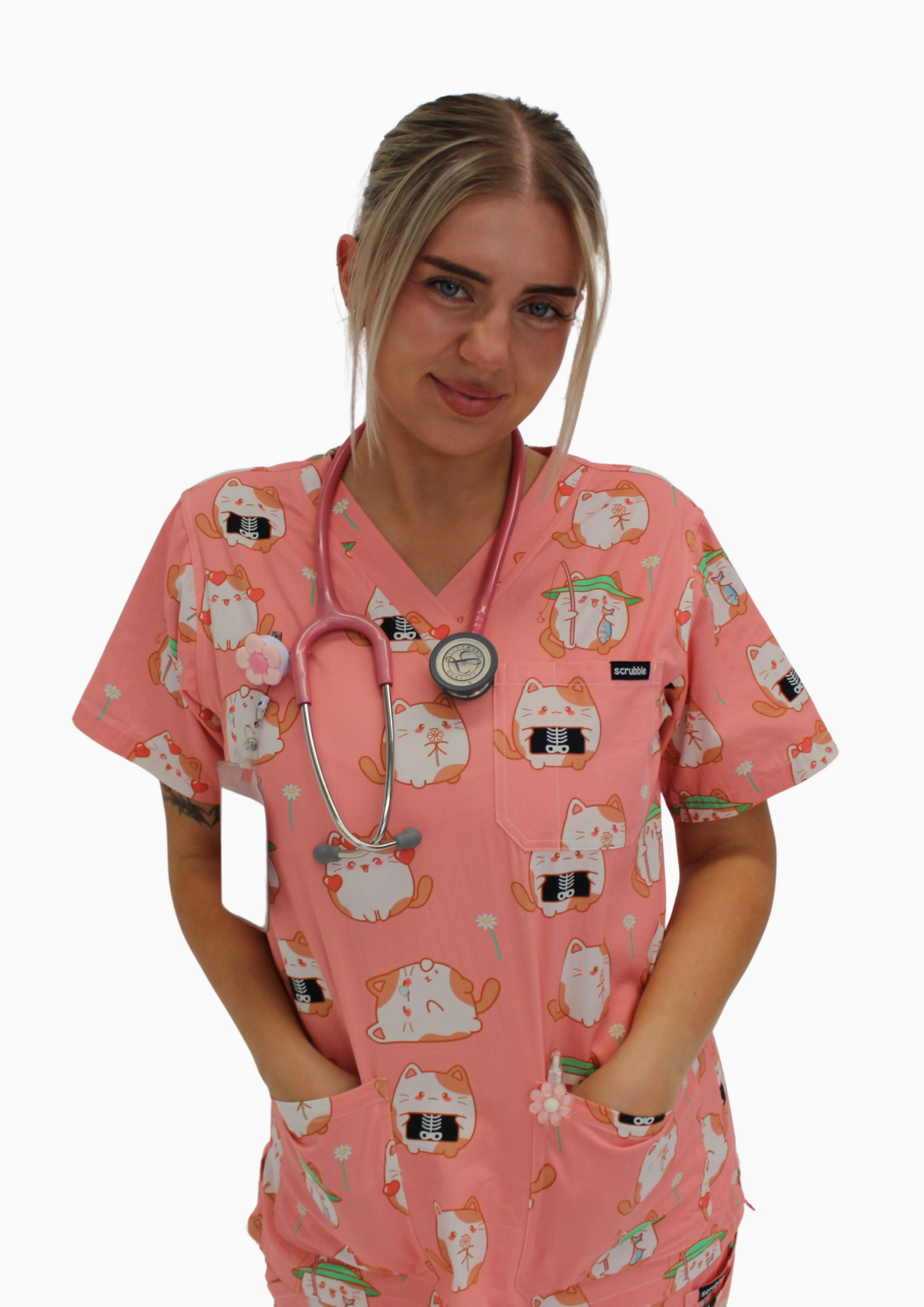 Cat Scan Scrub Set