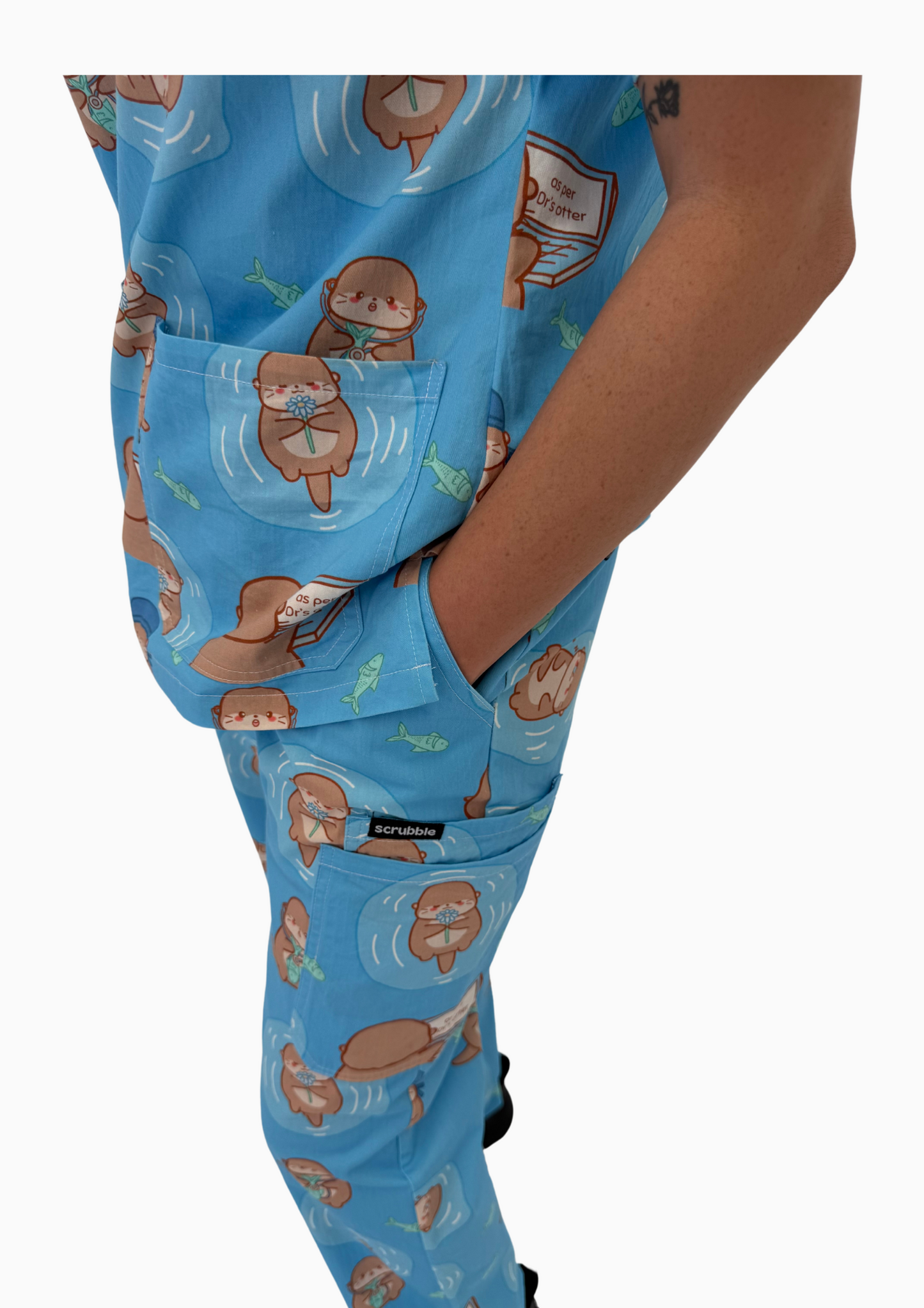 Dr. Otter Scrub Set