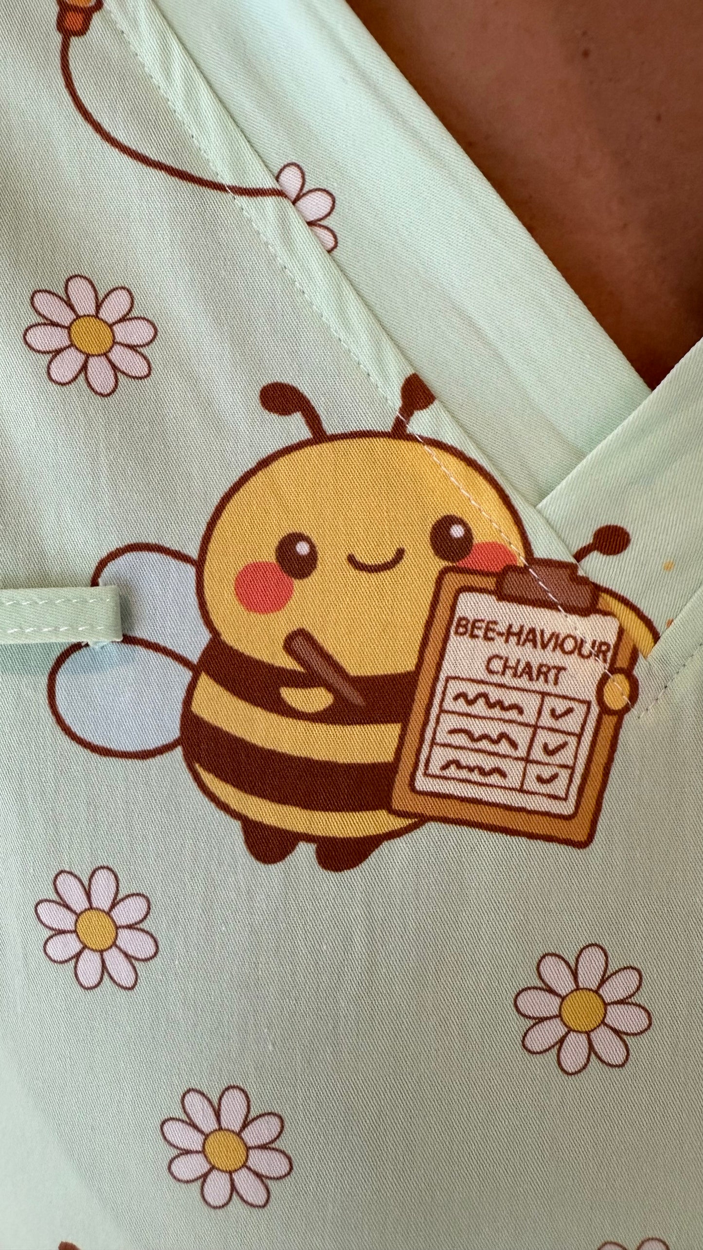 Best Bee-haviour Scrub Top