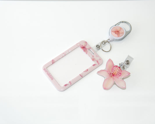 Limited Edition Always Blooming ID Holder set