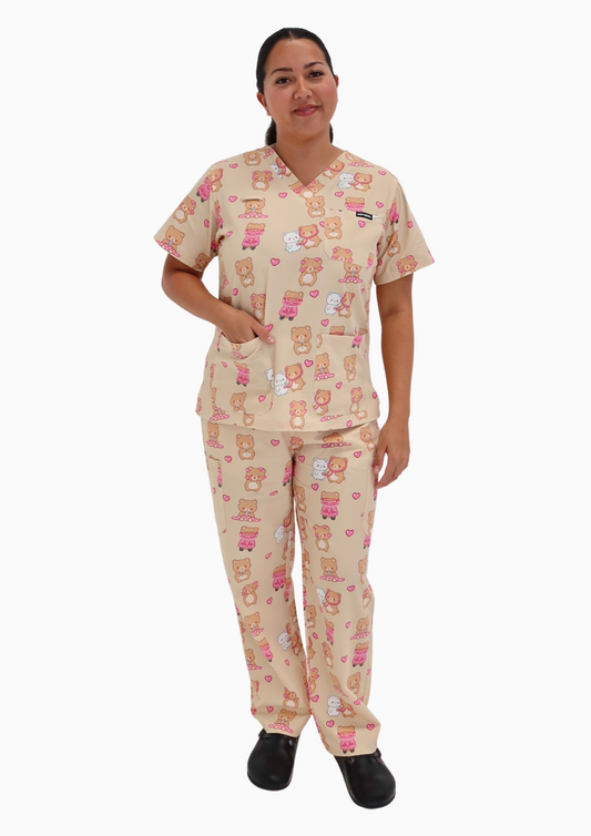 Meddy Bear Scrub Set
