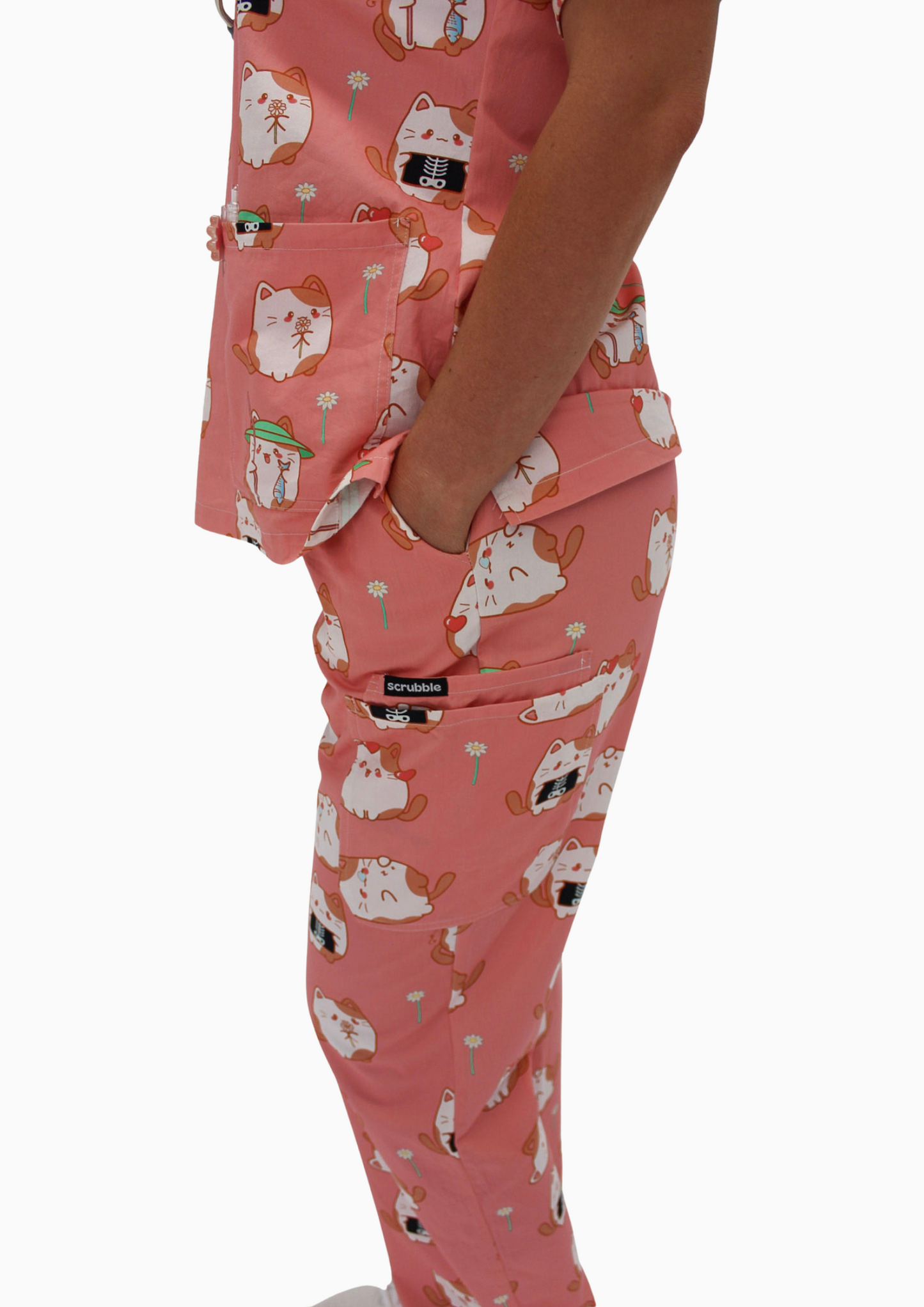 Cat Scan Scrub Set