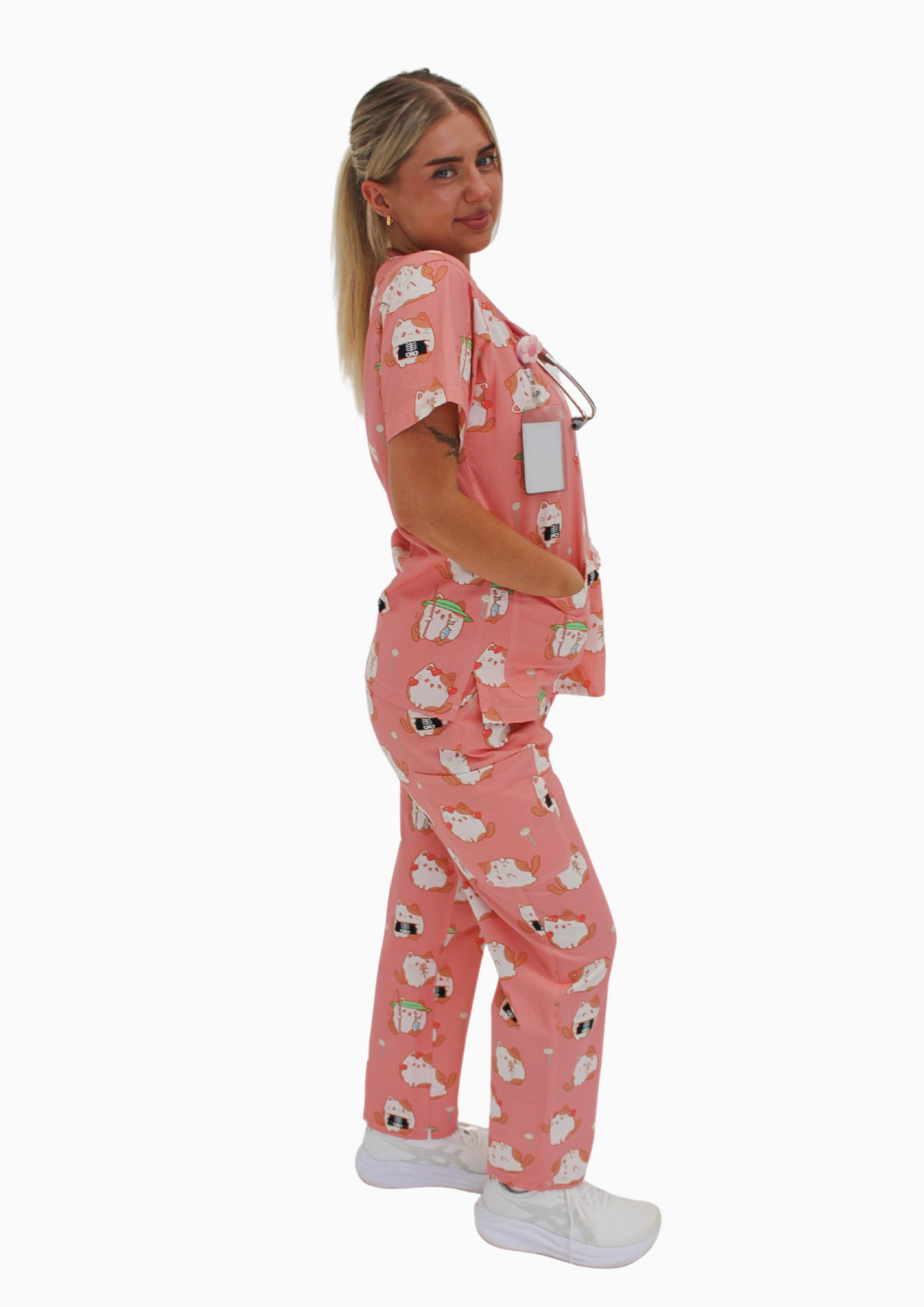 Cat Scan Scrub Set
