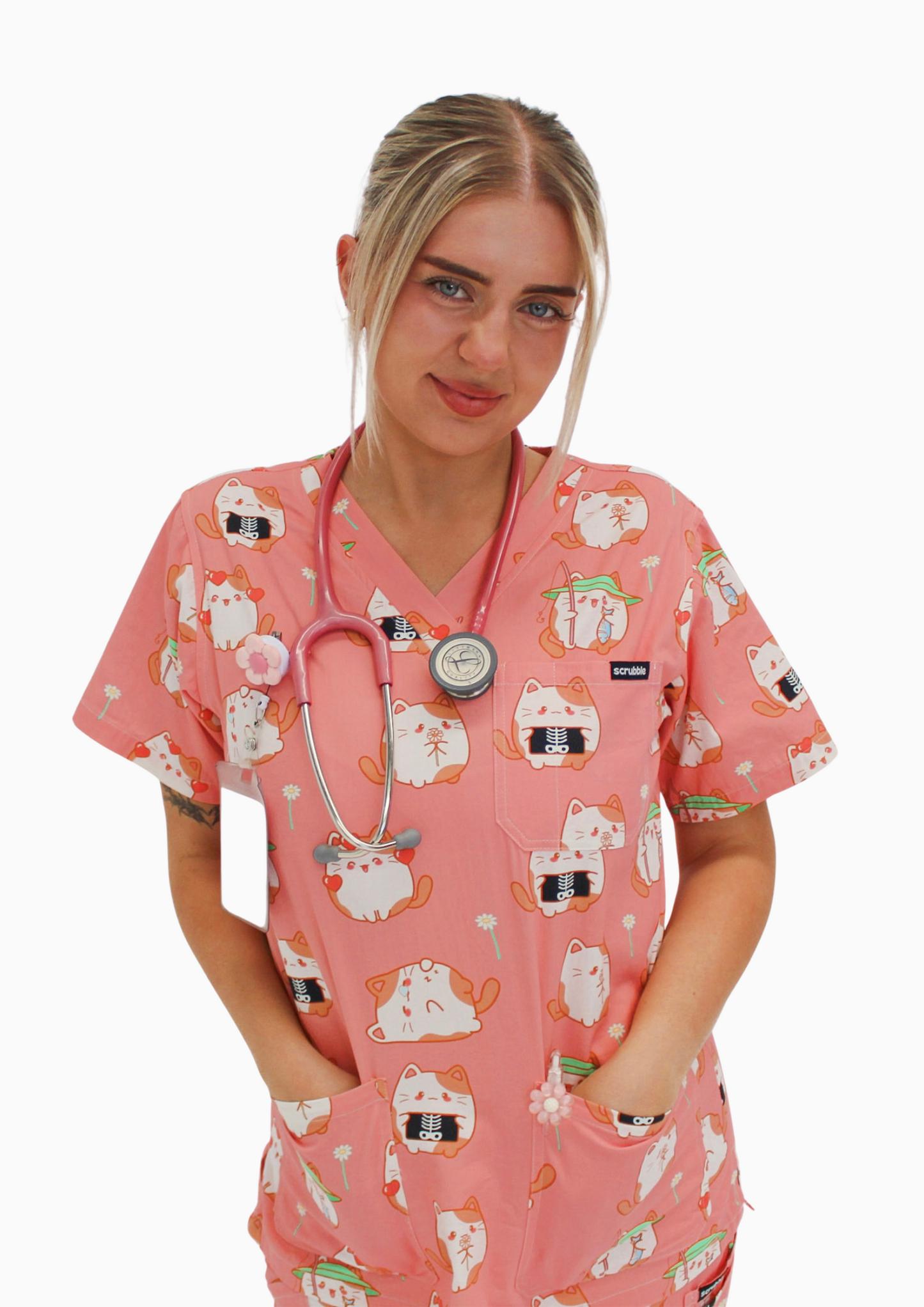 Cat Scan Scrub Set