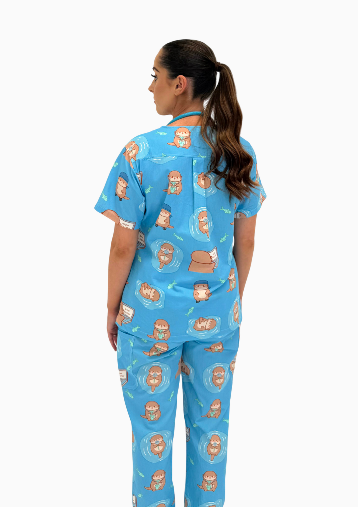Dr. Otter Scrub Set