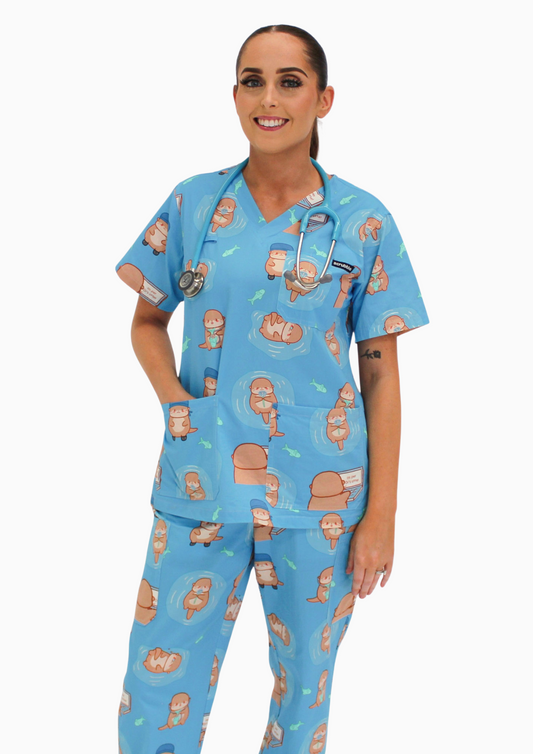 Dr. Otter Scrub Set