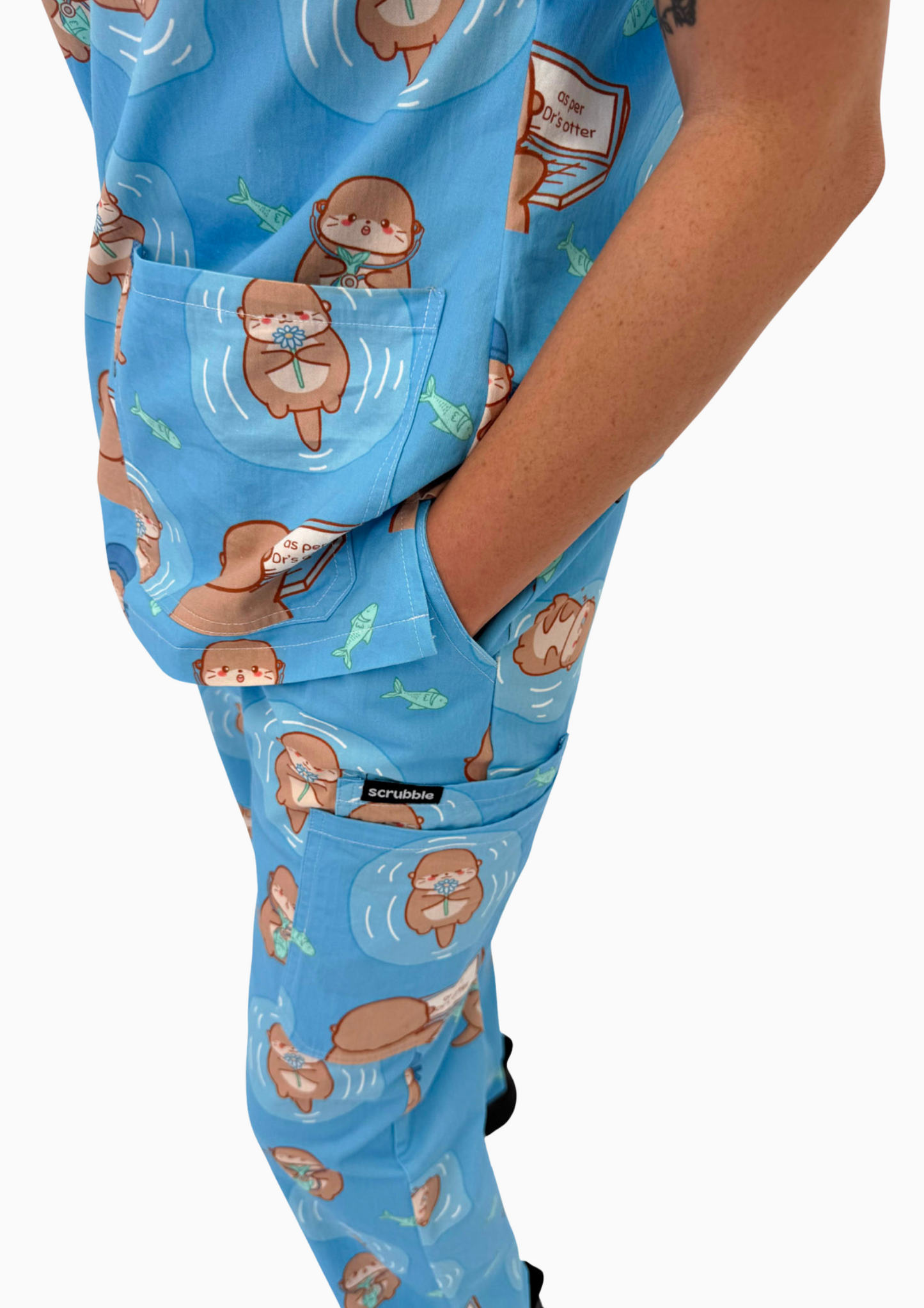 Dr. Otter Scrub Set