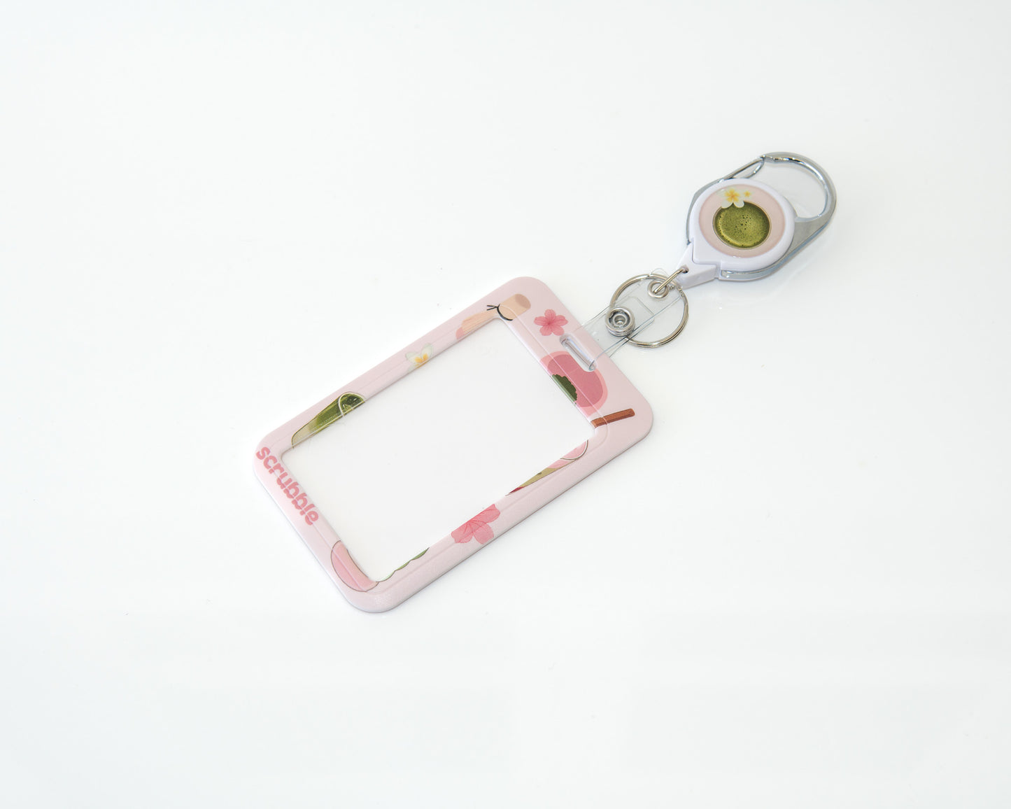 Love You So Matcha ID Holder Badge Reel