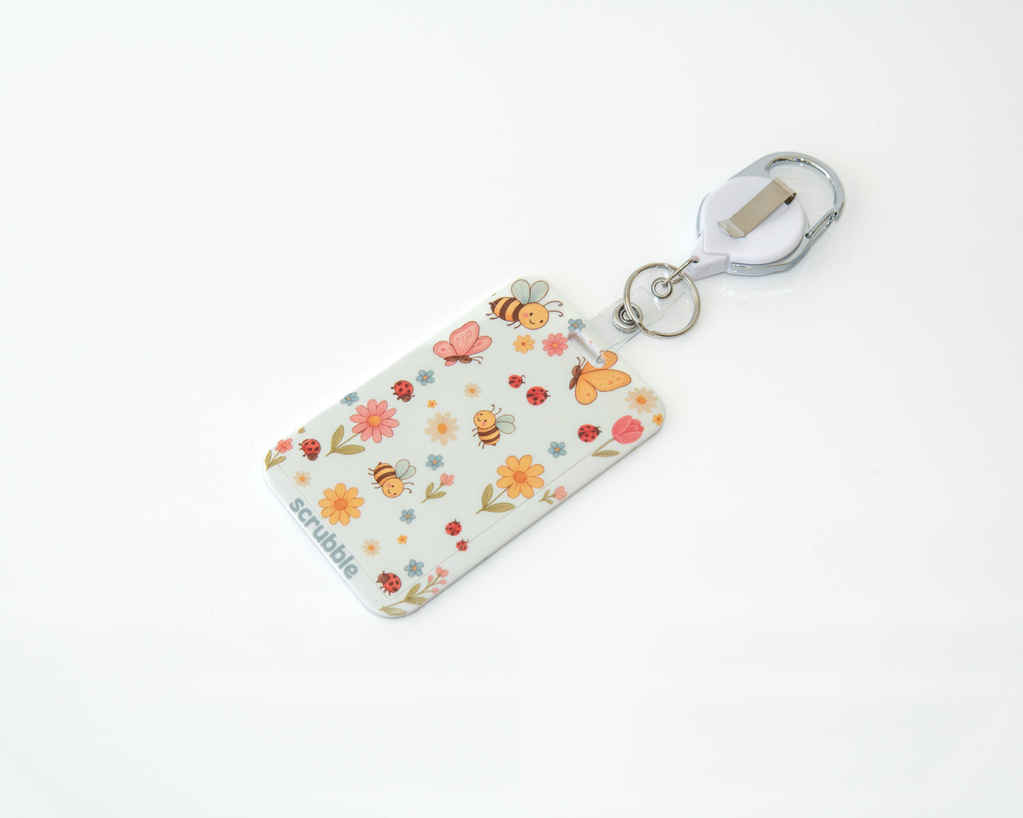 Love You Spring ID Holder Badge Reel