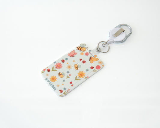 Love You Spring ID Holder Badge Reel