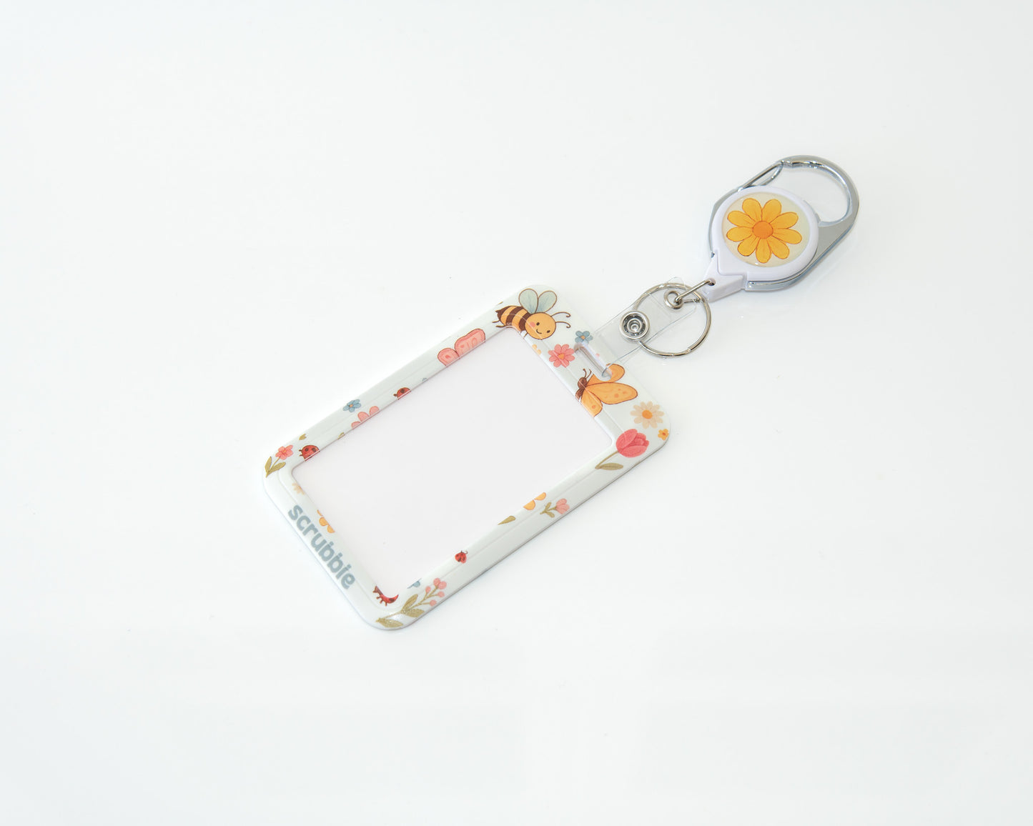 Love You Spring ID Holder Badge Reel