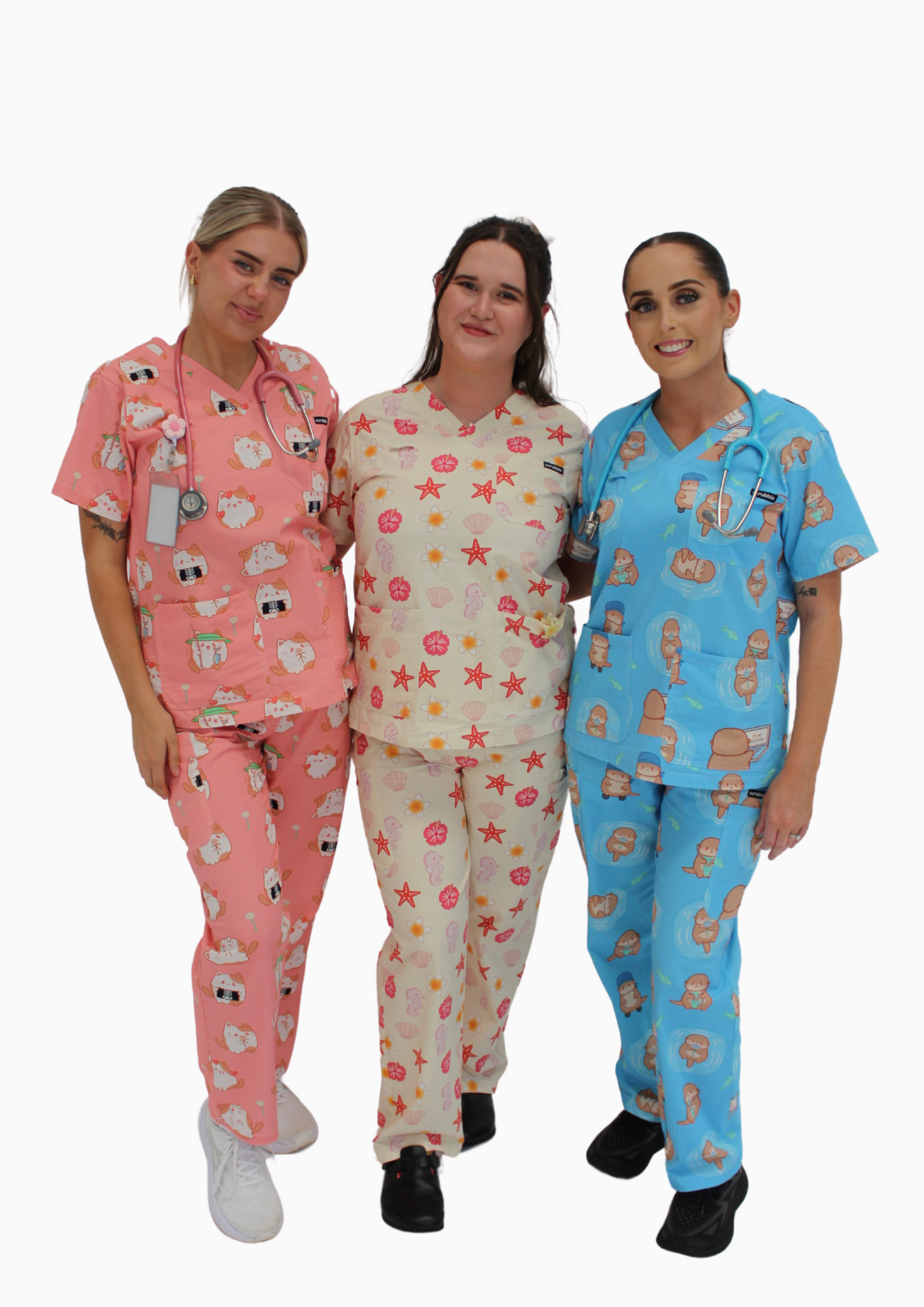 Cat Scan Scrub Set